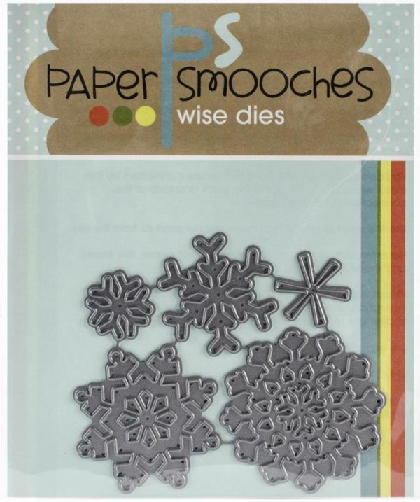 Paper Smooches - Wise Dies: Snowflakes