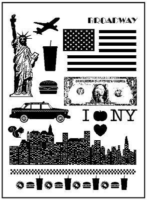 Artemio - Clear Stamps: New York