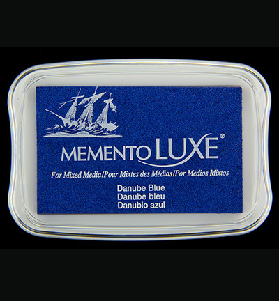 Memento Luxe Stempelkissen: Danube Blue