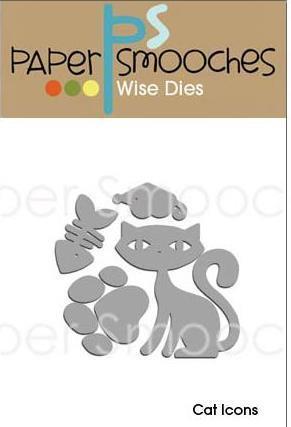 Paper Smooches - Wise Dies: Cat Icons