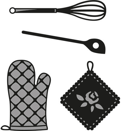 Marianne Design - Craftables: Kitchen Set