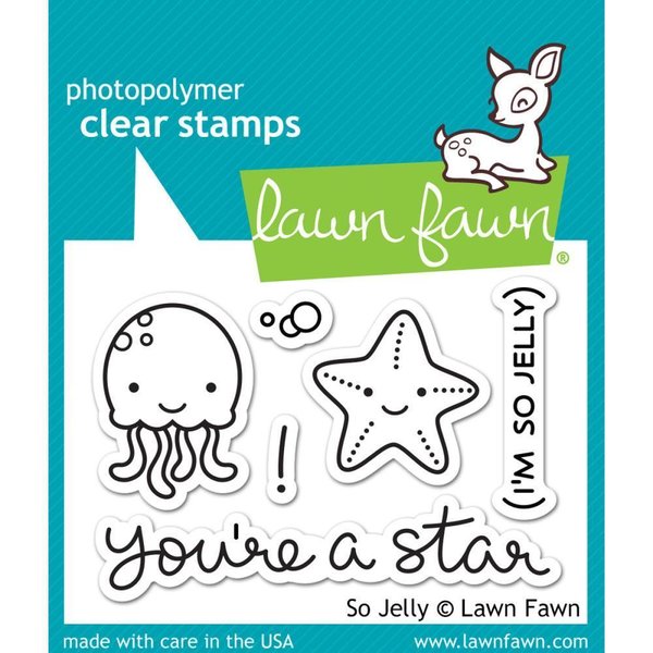 Lawn Fawn - Clear Stamps: So Jelly