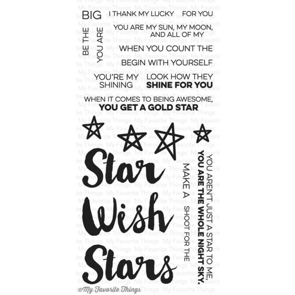 My Favorite Things - Clear Stamps: Count the Stars