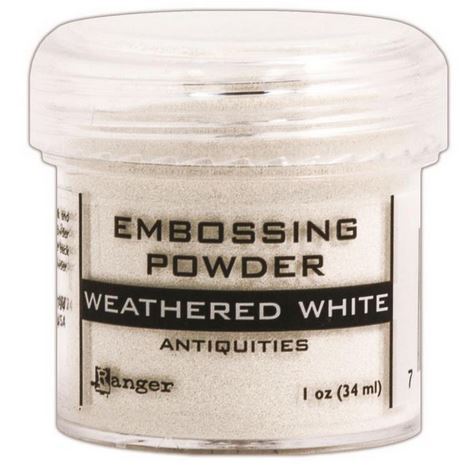 Ranger - Embossing Powder: Weathered White