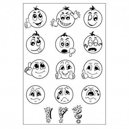 Efco - Clear Stamps: Lehrer Smilies