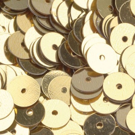 Efco - Pailletten: flach, gold (1000 Stück)