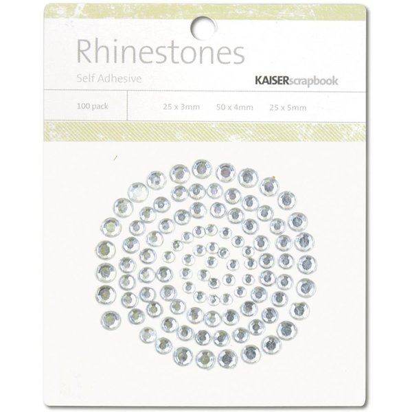 Kaisercraft - Rhinestones: Silver