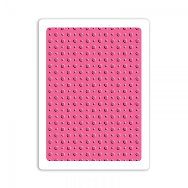 Sizzix Textured Impressions Embossing Folder: Party Time Dots