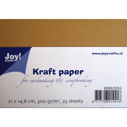 Joycrafts - Kraftpapier: Kraft A5 (20 Blatt)