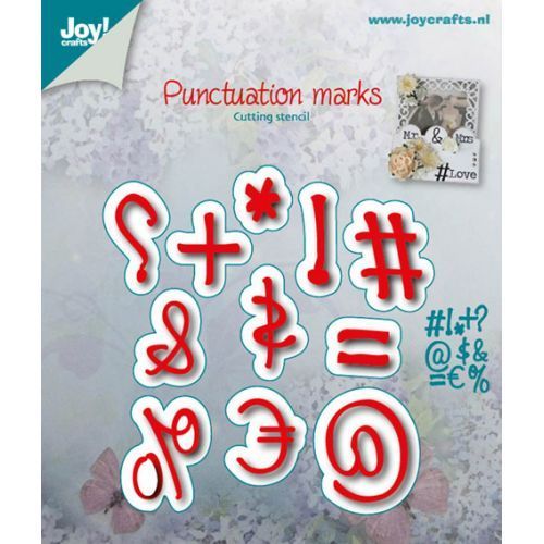 Joycrafts - Stanzen: Punctuation Marks / Satz- und Sonderzeichen