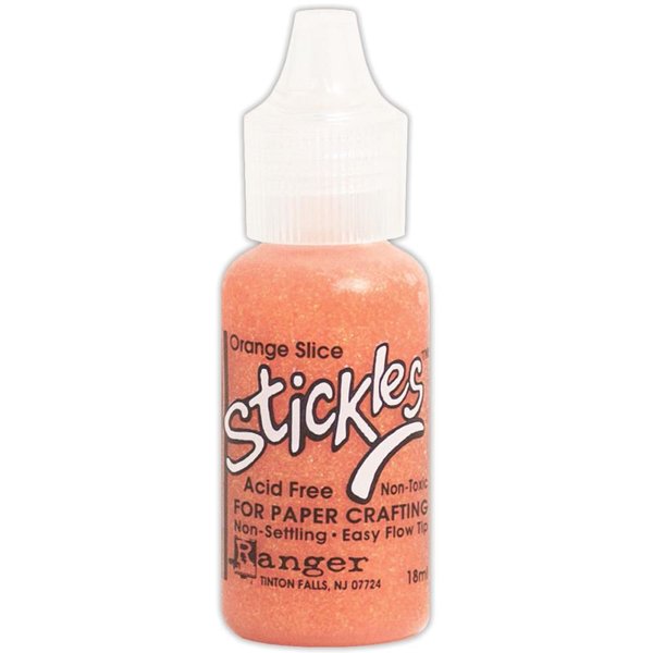 Stickles Glitter Glue: Orange Slice