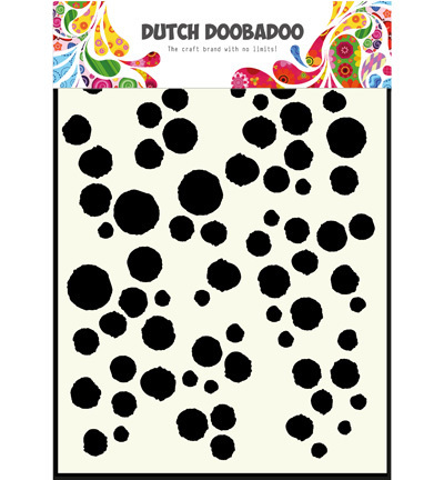 Dutch Doobadoo - Stencil: Grunge Dots