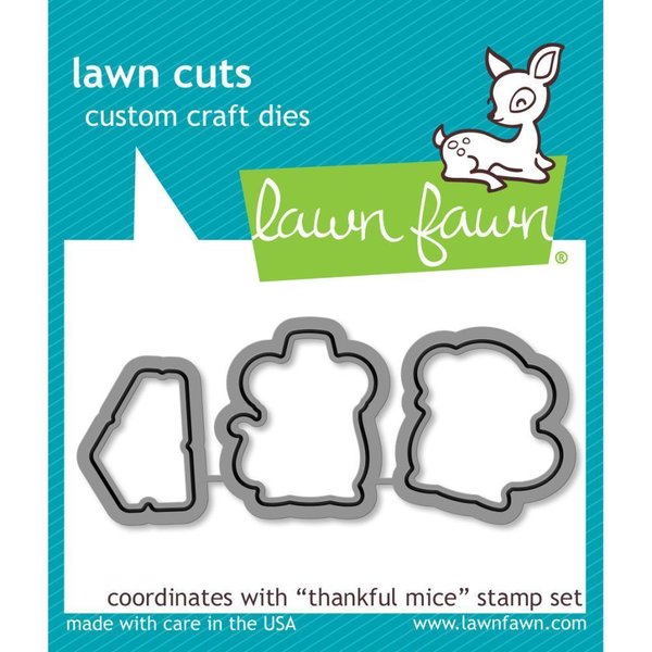 Lawn Fawn - Lawn Cuts: Thankful Mice