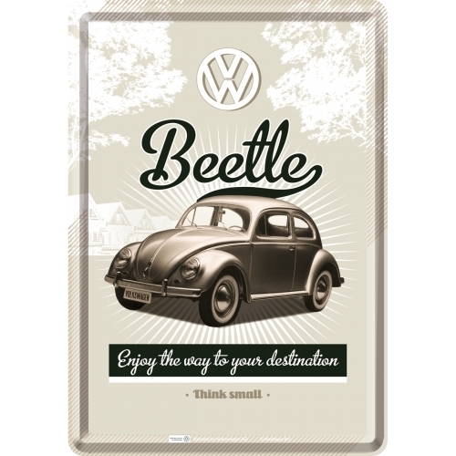 Nostalgic Art - Blechpostkarte: VW Retro Beetle