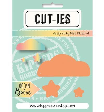 KippersHobby Cut-ies - Ocean Babies: Cloud / Stars