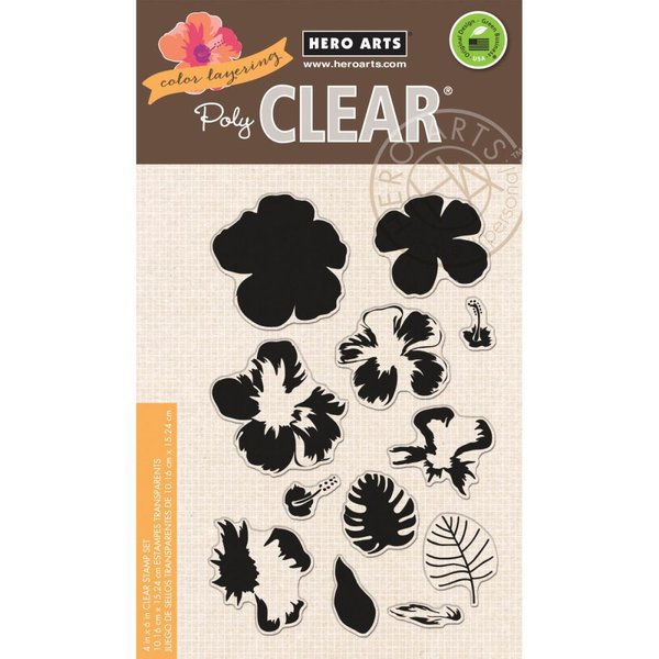 Hero Arts - Clear Stamps: Color Layering Hibiscus