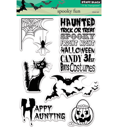 Penny Black - Clear Stamps: Spooky Fun