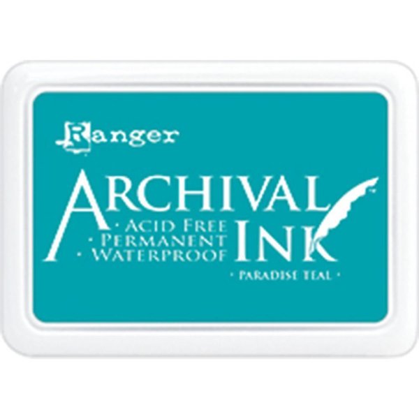 Ranger Archival Ink Pad: Paradise Teal