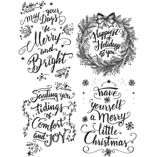 Stampers Anonymous - Tim Holtz Collection: Doodle Greetings 1