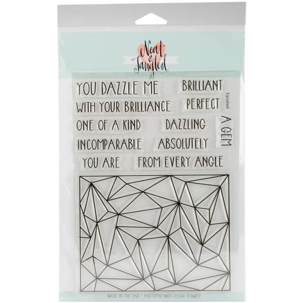 Neat & Tangled - Clear Stamps: Faceted - VERGILBT -