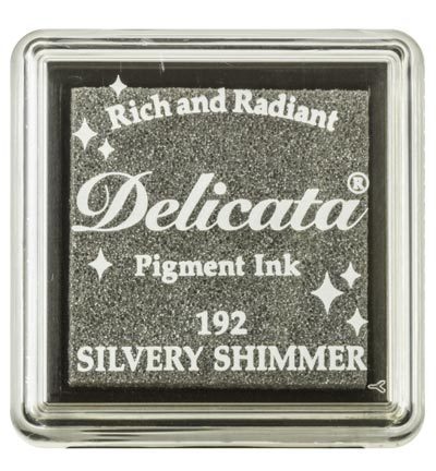 Delicata Small Stempelkissen: Silverly Shimmer