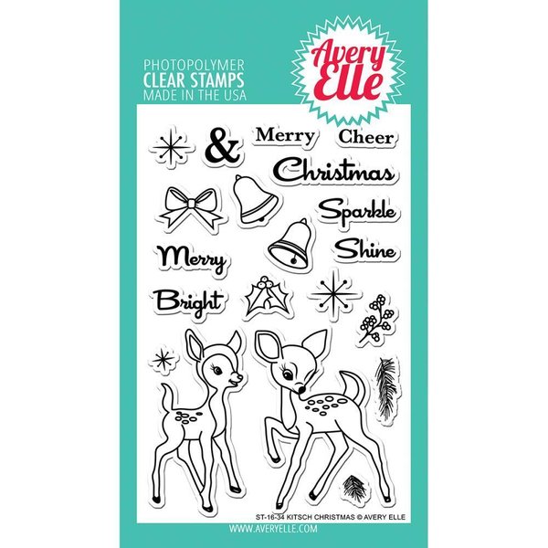 Avery Elle - Clear Stamps: Kitsch Christmas