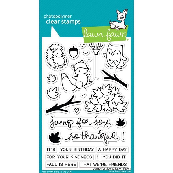 Lawn Fawn - Clear Stamps: Jump for Joy