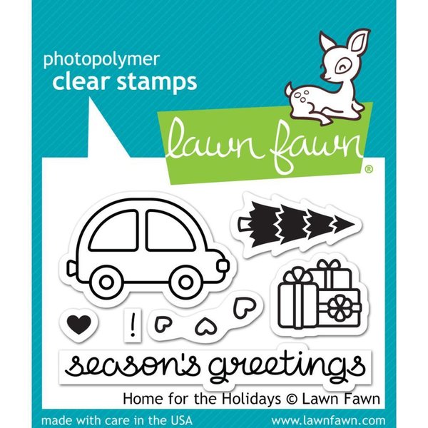 Lawn Fawn - Clear Stamps: Home for the Holidays