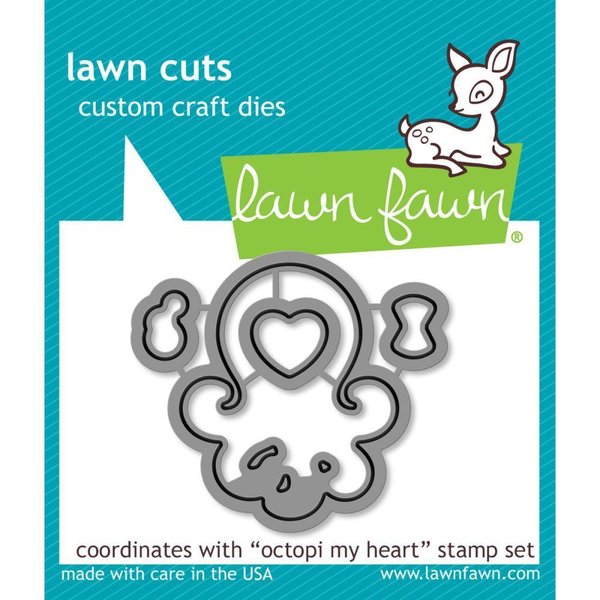 Lawn Fawn - Lawn Cuts: Octopi my Heart