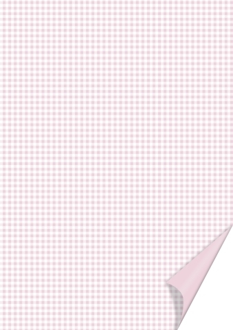 Heyda - Designpapier A4: Karo, rosa