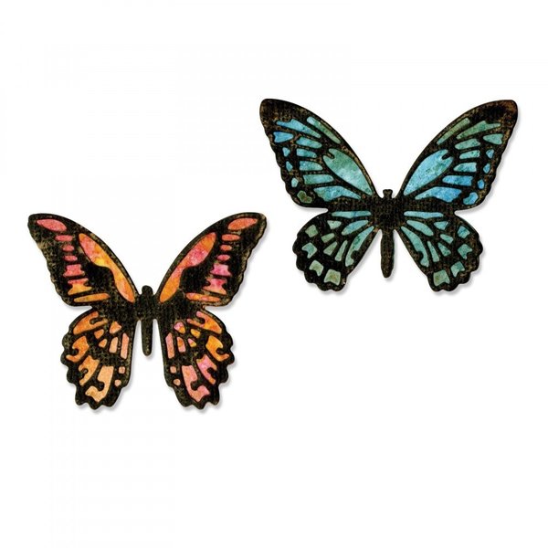 Tim Holtz Alterations - Thinlits: Detailed Butterflies, Mini (4 Dies)