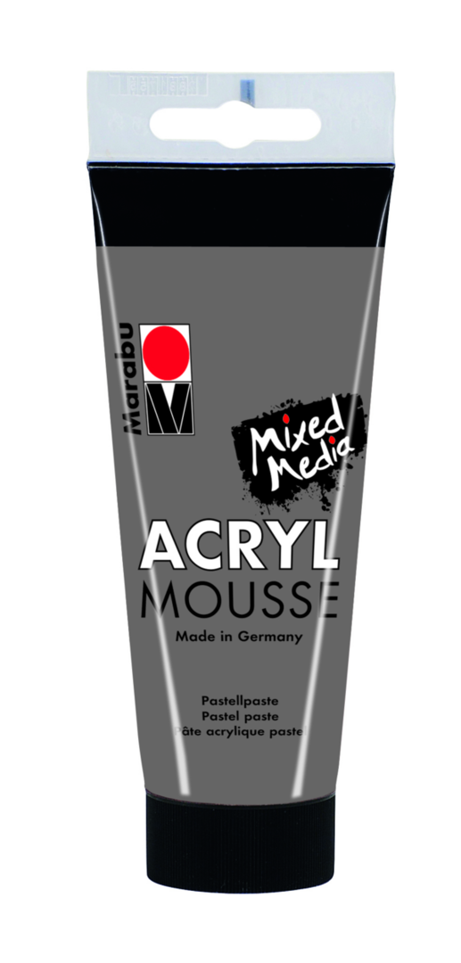 Marabu - Acryl Mousse: Hellgrau 278, 100 ml
