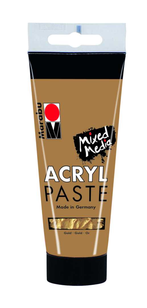 Marabu - Acryl Paste: Gold 084, 100 ml