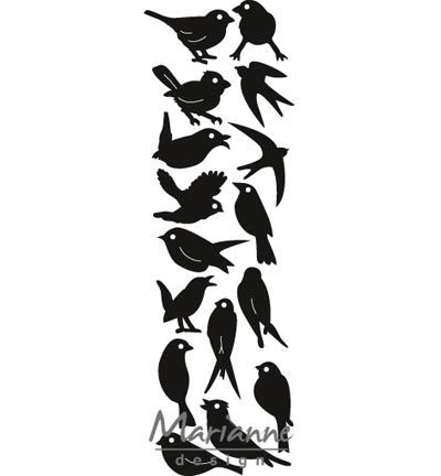 Marianne Design - Craftables: Birds Punch Die