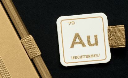 Leuchtturm 1917 - Pen Loop / Stiftschlaufe: Metallic Edition Gold