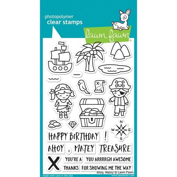 Lawn Fawn - Clear Stamps: Ahoy, Matey