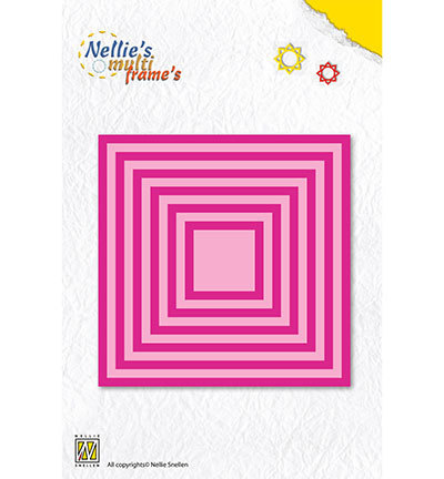 Nellie Snellen - Stanzenset: Straight Square (Quadrate)