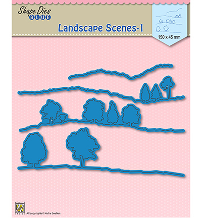 Nellie Snellen - Stanzenset: Landscapes Scenes 1