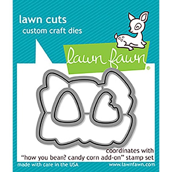 Lawn Fawn - Lawn Cuts: How You Bean? Candy Corn Add-On