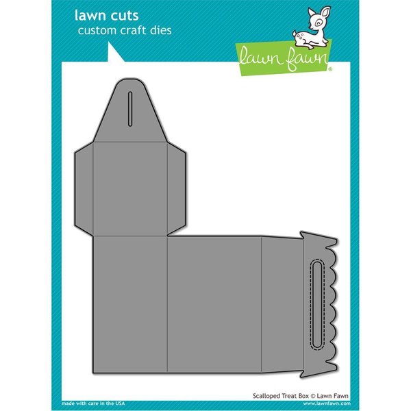 Lawn Fawn - Lawn Cuts: Scalloped Treat Box