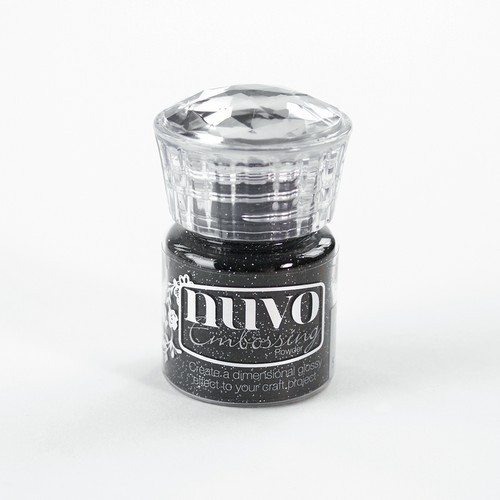 Nuvo - Glitter Embossing Powder: Glitter Noir