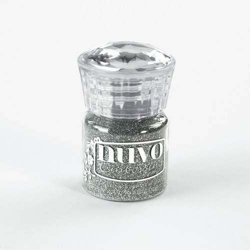 Nuvo - Glitter Embossing Powder: Silver Moonlight
