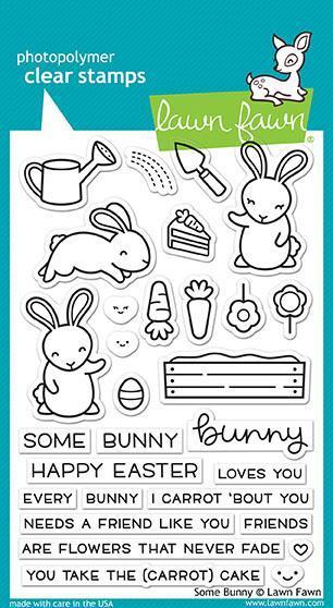 Lawn Fawn - Clear Stamps: Some Bunny