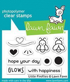 Lawn Fawn - Clear Stamps: Little Fireflies