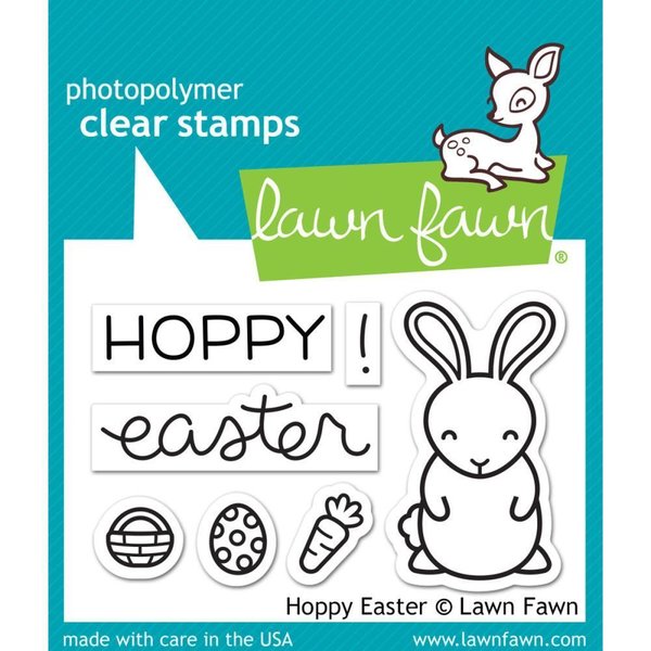 Lawn Fawn - Clear Stamps: Hoppy Easter