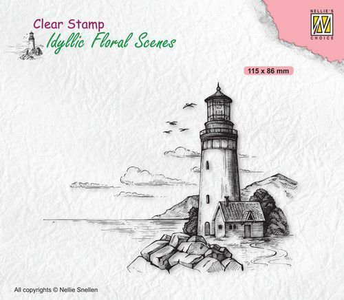 Nellie's Choice - Clear Stamp: Light House (Leuchtturm)