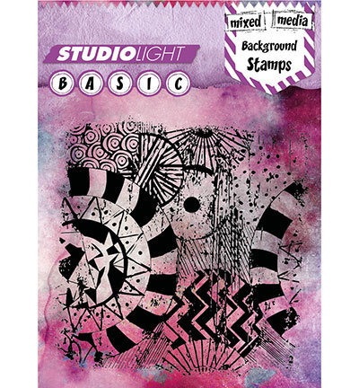 Studio Light - Clear Stamps: Basic Mixed Media Background Nr.259
