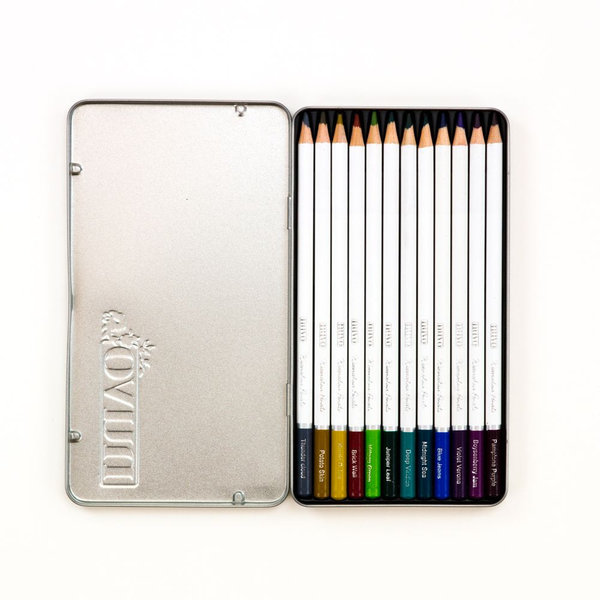 Nuvo - Watercolour Pencils: Dark Shadows (12 Stifte)