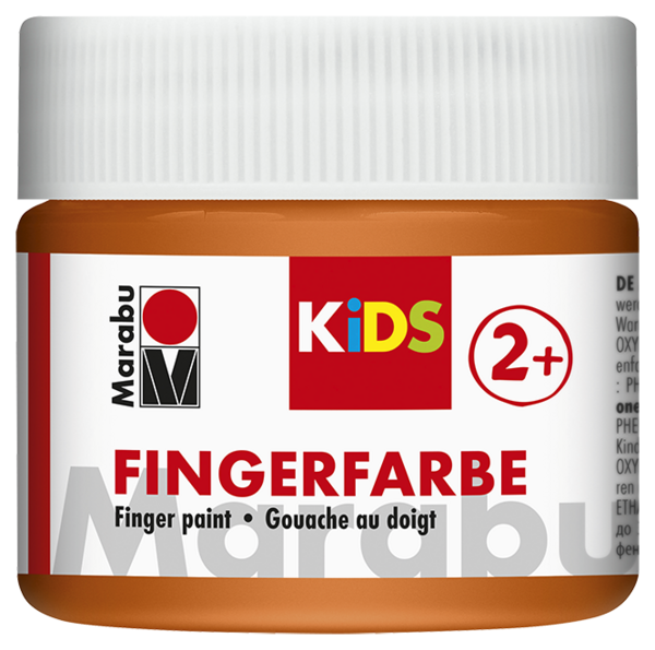 Marabu - KIDS Fingerfarbe: Orange 100 ml