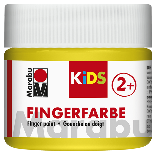 Marabu - KIDS Fingerfarbe: Gelb 100 ml
